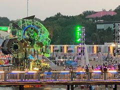 -北戴河碧螺塔海上酒吧公园