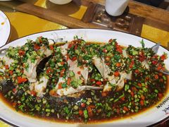 鲜椒草鱼-蜀竹情酒楼(北营房店)
