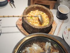 粉丝裹虾-绿茶餐厅(滨海万达广场店)