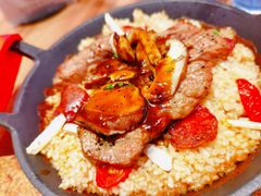 炙烤澳洲西冷牛排铁锅饭-必胜客(中大银泰店)