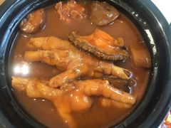 鲍鱼炖鸡爪-将相和·海鲜蒸饺大连菜