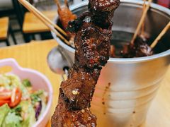 招牌烤牛肉串-炒豆合作社(东四总店)