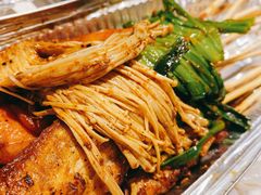 烤金针菇-京韵胡同·酱香羊蝎子火锅涮肉(长寿路店)