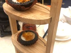 竹炭桃胶蛋挞-顺德人家食府(黄金广场店)