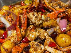 招牌香辣蟹-休记光头香辣蟹干锅店(衣冠庙店)