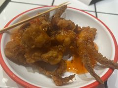 炸鱿鱼脚-肥汁米蘭香港米线(长宁来福士店)