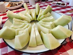 白兰瓜果盘-西贝莜面村(上海百联西郊店)