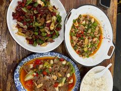 肝腰合炒-雨田饭店
