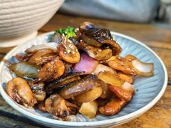 河虾爆鳝鱼浇头-囿面传统制面馆(中央路店)
