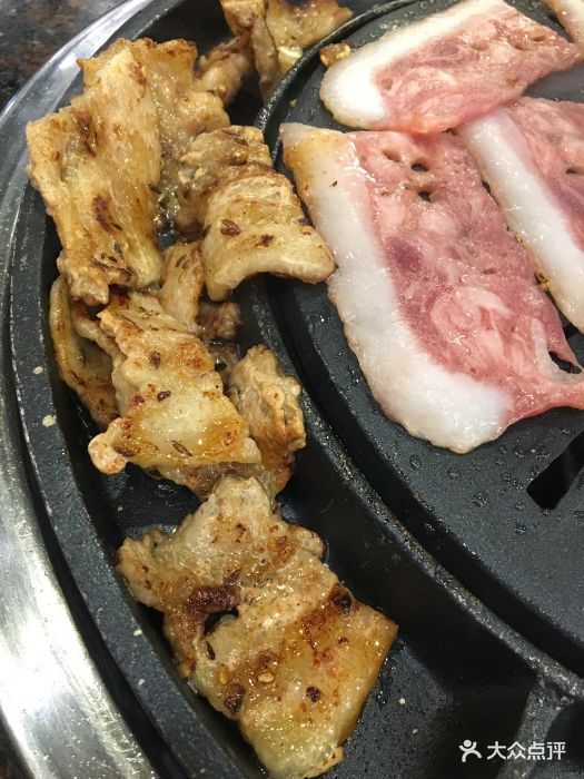 周末铺子炭火烤肉(新华小路店)-培根-菜-培根图片-武汉美食-大众点评