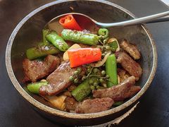 椒麻煎烹雪花牛肉-馋遇江南·精致湖景雅宴(东方之门店)