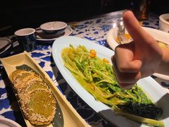 豆酱扒通菜-绿茶餐厅(乐峰广场店)