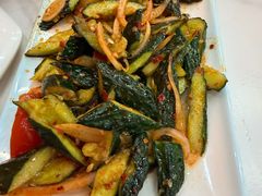 秘制凉拌黄瓜-马旭土鸡焖花卷新疆菜大盘鸡·真域顺西域美食(天马大道店)