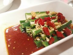浇汁秋葵-炊烟小炒黄牛肉(中心印象城店)