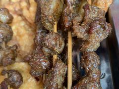 炸羊肉串-陈记生蚝烧烤炒菜火锅