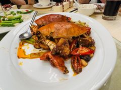 蒜香辣酱肉蟹-上海金桥红枫万豪酒店-万豪中餐厅