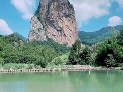 -楠溪江石桅岩