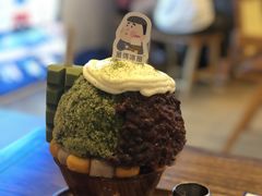 抹茶生乳かき氷-WONDER ICE 萬得冰田(建設路总店)