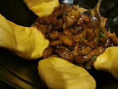 地锅茄子-洪福龙虾