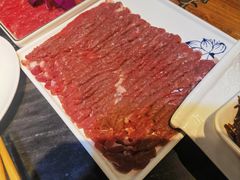 大刀手切羊魔档-南门四季铜锅涮肉(左家庄店)