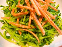 徐州金丝馓子炒豆苗-锦荟JINHUI·浙江小馆(上海荟聚店)