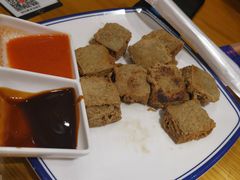 干炸臭豆腐-丁记盐蘸牛肉·新杭菜(河东路店)