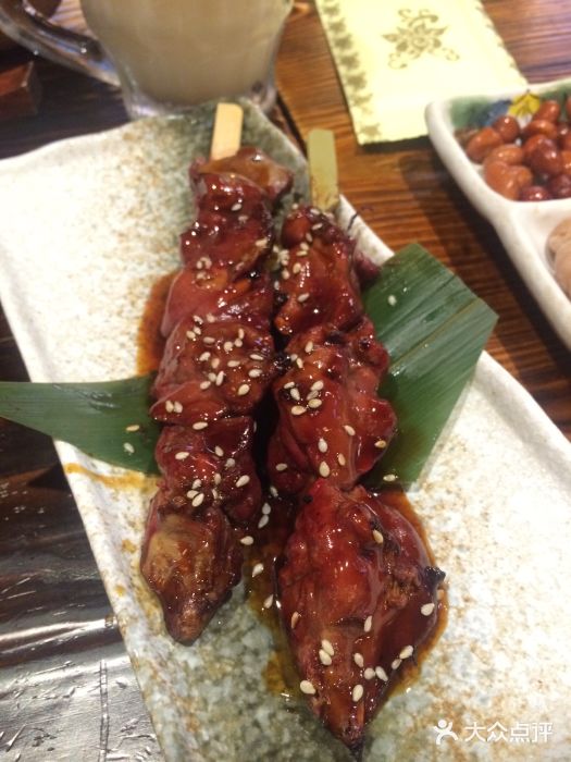鸟串·炭火酒场(静安店)烤鸡肝图片