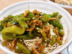 青椒肉丝拌面-蒋家桥饺面店(东关街店)