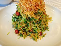 巧拌豆苗-四季民福烤鸭店(王府井灯市口店)