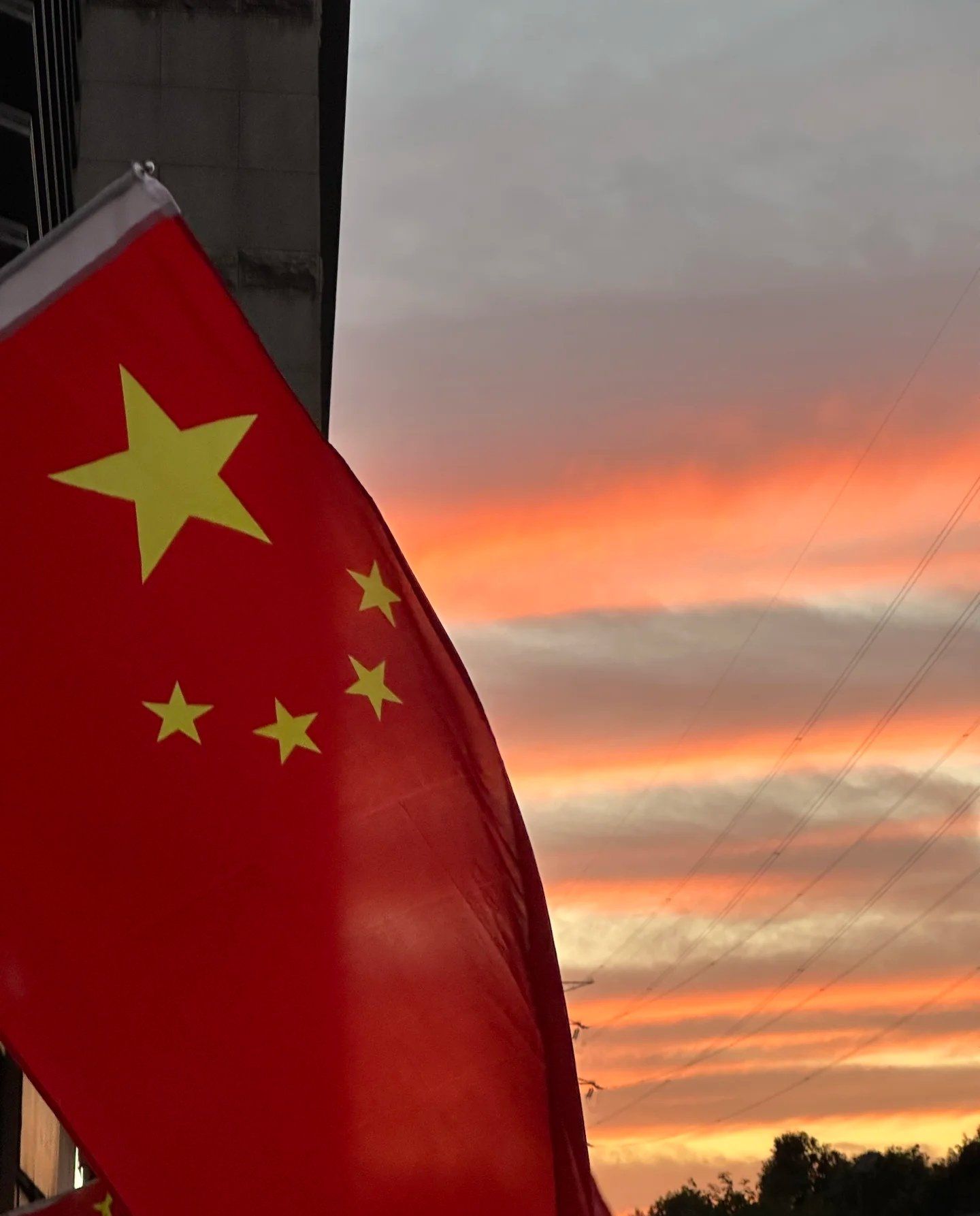 国旗下的风景,美不胜收✨