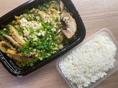葱油捞鸡+米饭-老吉堂上海本帮菜(望京万象汇店)