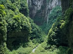 -龙水峡地缝景区