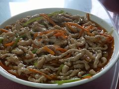 鱼香肉丝-健康小吃