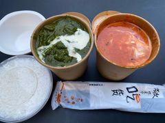 什锦蔬菜配菠菜酱咖喱-克比叔叔印度餐厅Kebabs on the Grille(人民广场店)