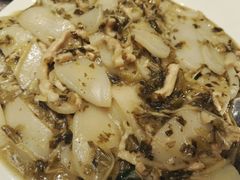 雪菜炒年糕-圆山大饭店-圆苑餐厅