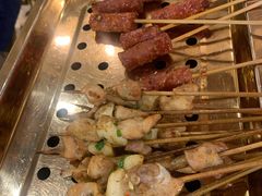 蒜爆鸡-盟重烧烤(东瓜山创始店)