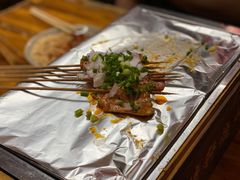 烤猪腰和黄喉-晓靖轩烧烤(沙河风情店)