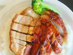 烧肉烤鸭双拼饭-明家烧腊