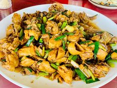 现杀果园鸡—黄焖鸡-生态苑农庄(十里画廊遇龙河店)