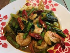 红咖喱炒虾仁-Doo Dee Thai Food(Issan/Isaan/Esan)