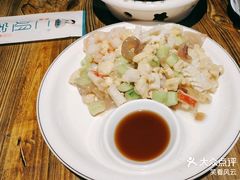 -二姐家三个拿手菜·北塘海鲜·大馅锅贴王(北辰店)