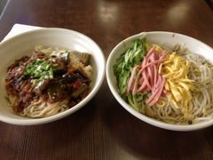 茄子肉末拌面四色凉面-半亩园(奥特莱斯店)