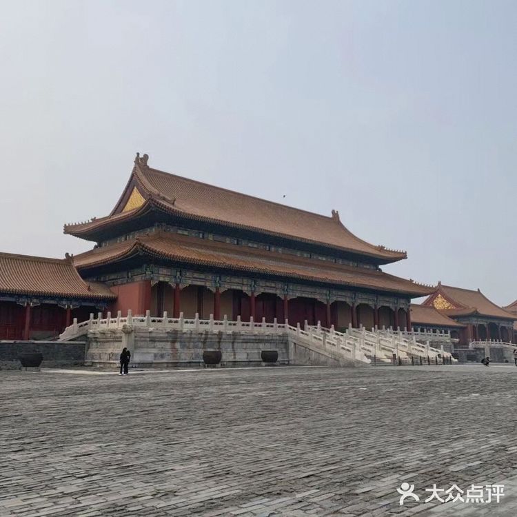 天气晴好，故宫一日游，位于北京中轴线的中心