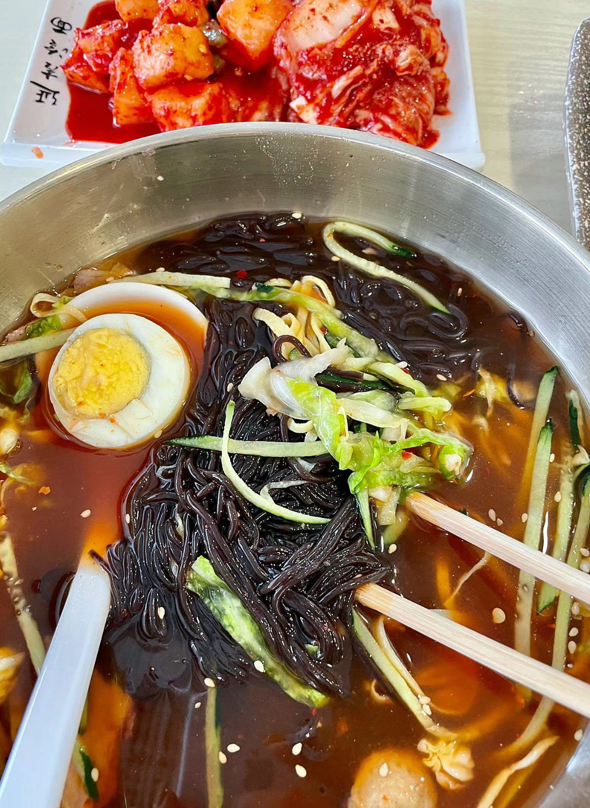 延吉服务大楼吃冷面啦