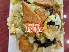 白菜木耳爆豆腐-桃子餐厅·天津菜(红星路直营店)