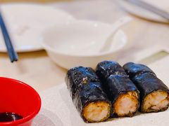招牌竹炭脆虾肠-新好景海鲜酒家(新塘店)