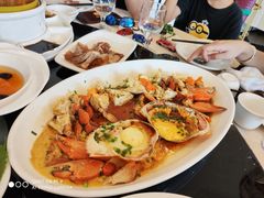 葱姜炒膏蟹-新南华大酒店(长寿店)