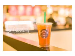 冰摇桃桃柠檬茶-星巴克(北京西站5号候车室)