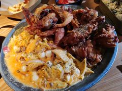 炸鸡配奶油年糕-HOTISLAND海鸡岛·韩国料理(江南西店)