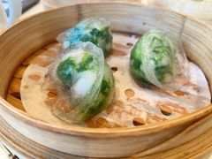 鲜虾豆苗饺-利苑酒家(金宝店)